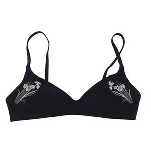 Alstrae Triangle Bikini Top With Embroidery Size S